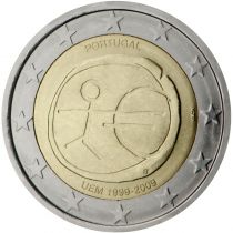 2€ Juhlaraha Portugal 2009 EMU 10v