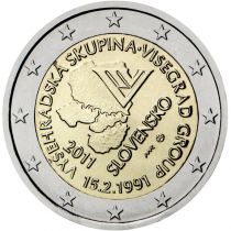 2€ Rulla Slovakia 2011 Visegrad Group