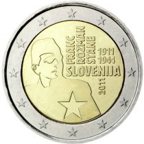 2€ Rulla Slovenia 2011 Franc Rozman