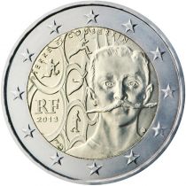 2€ Juhlaraha Ranska 2013 Pierre de Coubertin