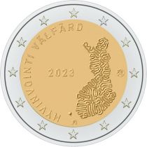 2€ Juhlaraha Suomi 2023 Sote Hyvinvointi