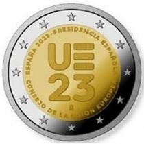 2€ Juhlaraha Espanja 2023 Presidency of the Council of the EU