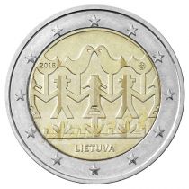 2€ Juhlaraha Liettua 2018 Centenary Song and Dance Celebration
