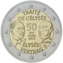 2€ Juhlaraha Saksa 2013 Elysee Contract