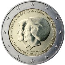 2€ Juhlaraha Hollanti 2013 Beatrix