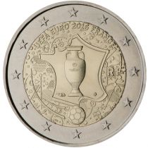 2€ Juhlaraha Ranska 2016 EM Jalkapallo