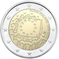 2€ Rulla Suomi 2015 EU-Lippu 30V