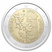 2€ Rulla Suomi 2016 Georg Henrik von Wright