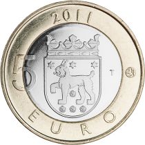 5 Euro Proof  Maakuntaraha Häme