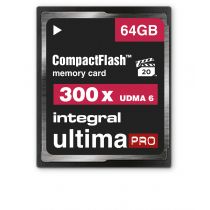 INTEGRAL 64GB UltimaPro CompactFlash 300x