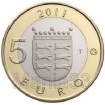 5 Euro Proof  Maakuntaraha Pohjanmaa