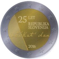 2€ Rulla Slovenia 2016 Itsenäisyys 25v