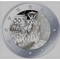 2€ Juhlaraha Saksa 2019 (A,D,F,G,J) Muurin murtuminen 30v