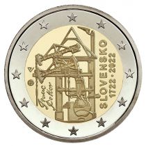 2€ Rulla Slovakia 2022 Höyrykone