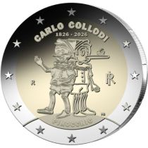 2€ Rulla Italia 2026 Pinokkio