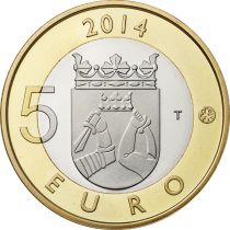 5€ Maakuntien Eläimet Karjala