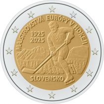 2€ Slovakia 2025 Jääkiekko