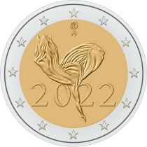 2€ Vakuumi Suomi 2022 Kansallisbaletti