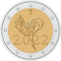 2€ Juhlaraha Suomi 2022 Kansallisbaletti 100 vuotta
