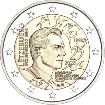 2€ CC Luxemburg 2023 25th anniversary of Grand Duke Henri as a member of the International Olympic Committee