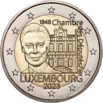 2€ CC Luxemburg 2023 175th anniversary of the Chamber of Deputies and the first constitution in 1848