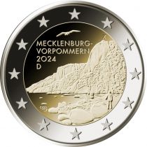 2€ Juhlaraha Saksa 2024 Mecklenburg-Vorpommern