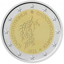 2€ Suomi Erikoiseuro Rulla 2022 Ilmastotutkimus