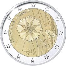 2€ Rulla Viro 2024 Ruiskukka