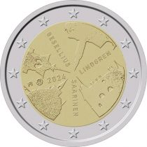 2€ Juhlaraha Suomi 2024 Arkkitehtuuri