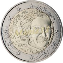 2€ Juhlaraha Ranska 2018 Simone Veil
