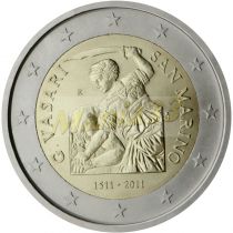 2€ Juhlaraha San Marino 2011 500v Giorgio Vasarin Syntymästä