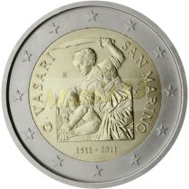 2€ Juhlaraha San Marino 2011 500v Giorgio Vasarin Syntymästä