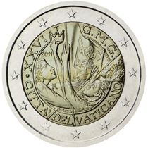 2€ Juhlaraha Vatikaani 2011 World Youth Day