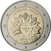 2€ Latvia 2019 Rising Sun