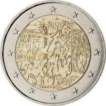 2€ Rulla Ranska 2019 Berliinin Muuri 30v