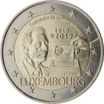 2€ Juhlaraha Luxemburg 2019 Äänioikeus