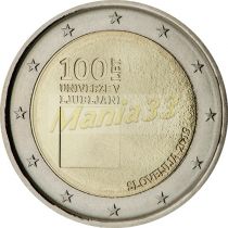 2€ Juhlaraha Slovenia 2019 Ljublijana Yliopisto