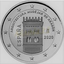 2€ Juhlaraha Espanja 2020 Aragon