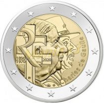 2€ Rulla Ranska 2020 Gaulle