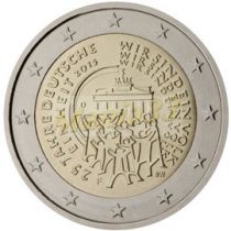 2€ Juhlaraha Saksa 2015 (A,D,F,G,J) 25v yhtenäinen saksa