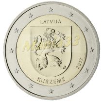 2€ CC  Latvia 2017 kurzeme