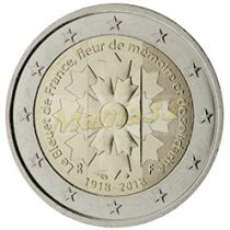 2€ Juhlaraha Ranska 2018 Ruiskaunokki