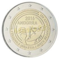 2€ Andorra 2016 Radio and Television of Andorra
