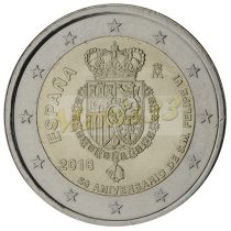 2€ Juhlaraha Espanja 2018 König Felipe VI