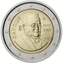 2€ Juhlaraha Italia 2010 Cavour