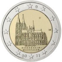 2€ Juhlaraha Saksa 2011 Kölner Dom
