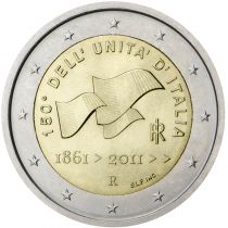 2€ Rulla Italia 2011 150v Italian yhdistyminen