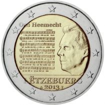 2€ Juhlaraha Luxemburg 2013  Kansallislaulu