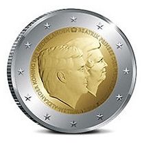 2€ Rulla Hollanti 2014 Double Portrait BEATRIX-WILLEM ALEXANDER
