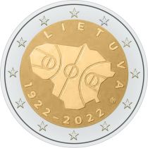 2€ Juhlaraha Liettua 2022 Koripallo
